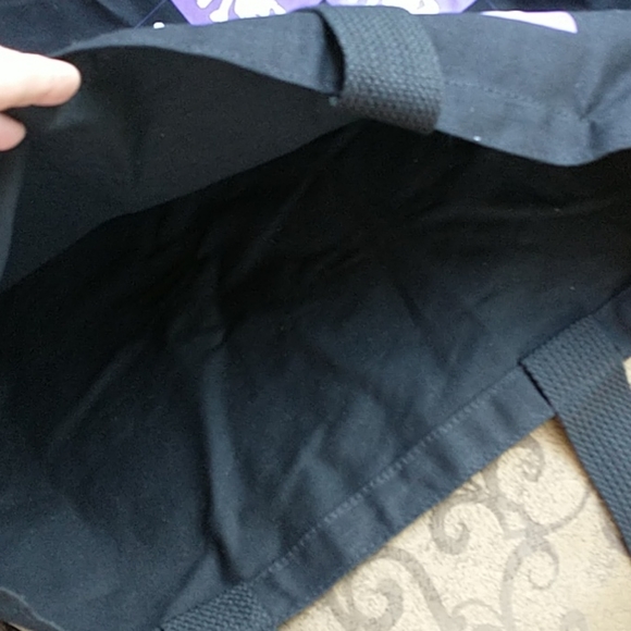 NWOT Punk Canvas 💀 Skulls Tote - Picture 4 of 6